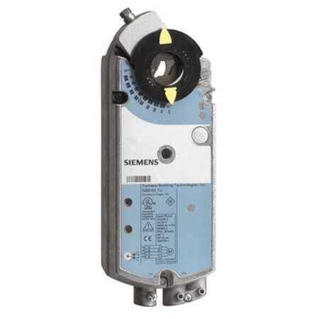 Siemens Gbb131.1U Electric Actuator,221 In.-Lb.,Floating