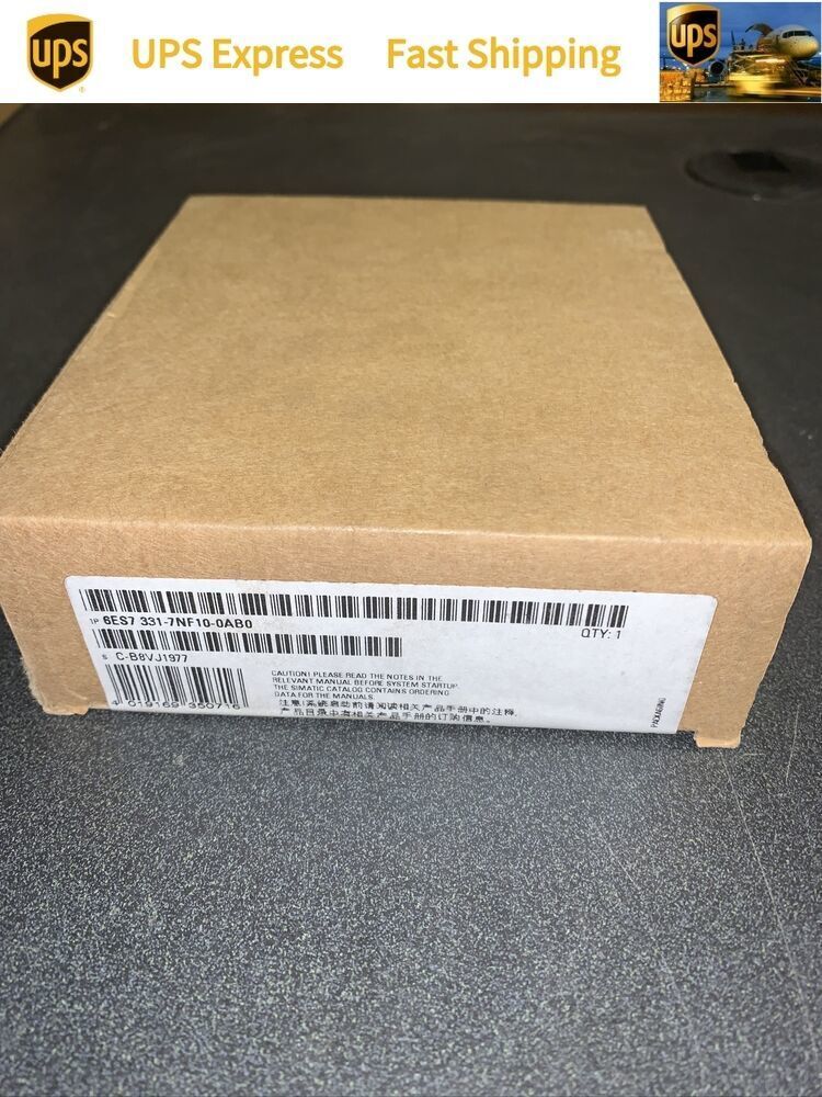 6ES7 331-7NF10-0AB0 Siemens PLC 6ES73317NF100AB0 New UPS Expedited Shipping#HT
