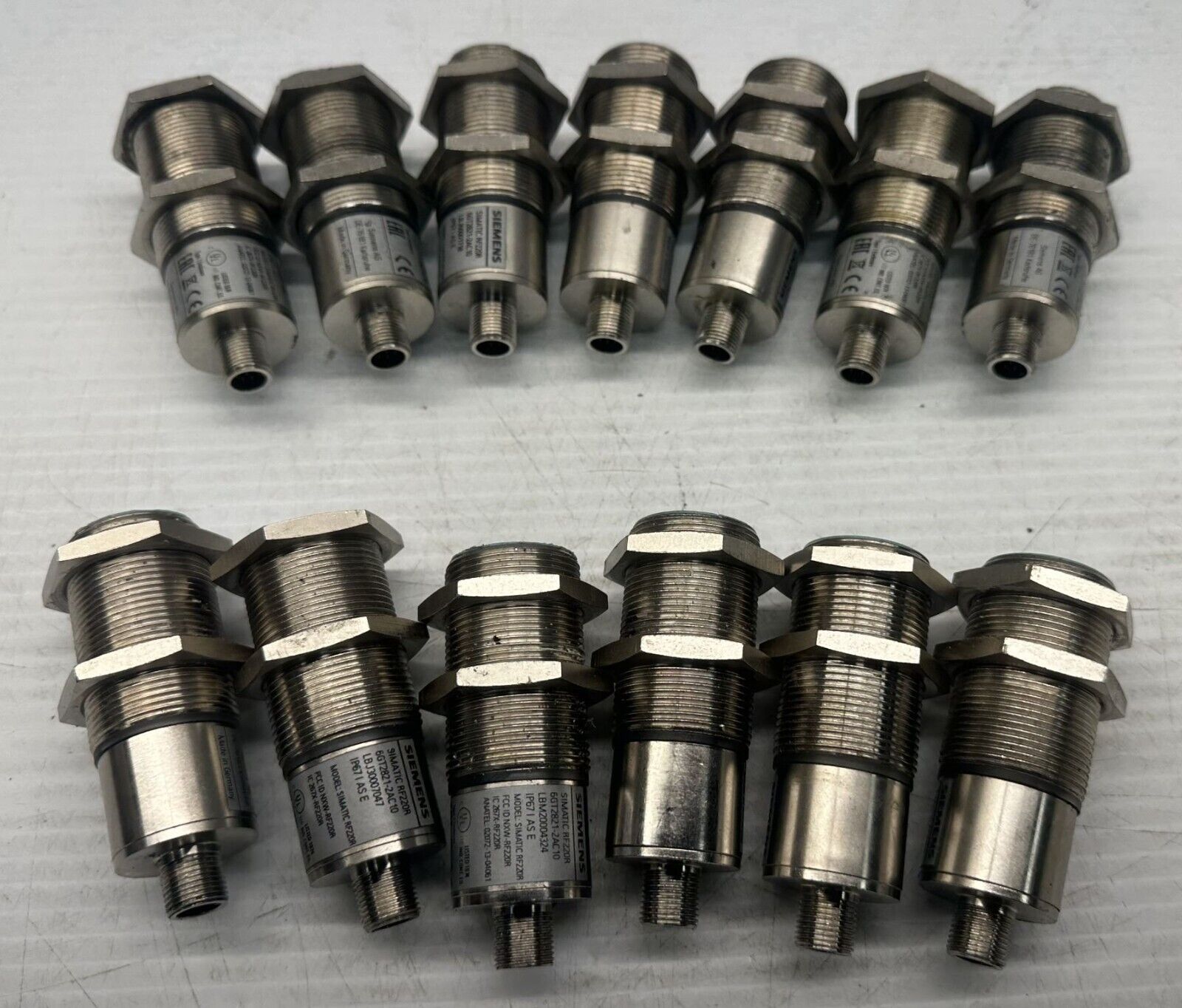 Siemens #6GT2821-2AC10 Somatic RF22OR Sensors See Pics