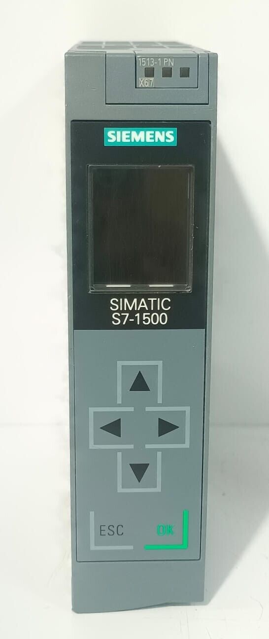 SIEMENS 6ES7513-1AL00-0AB0 SIMATIC S7-1500 CPU 1513-1 PN Central Processing Unit