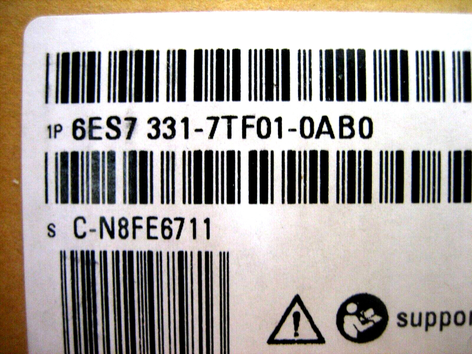 Siemens 6ES7 331-7TF01-0AB0   Fact Seal Box ( NIB)