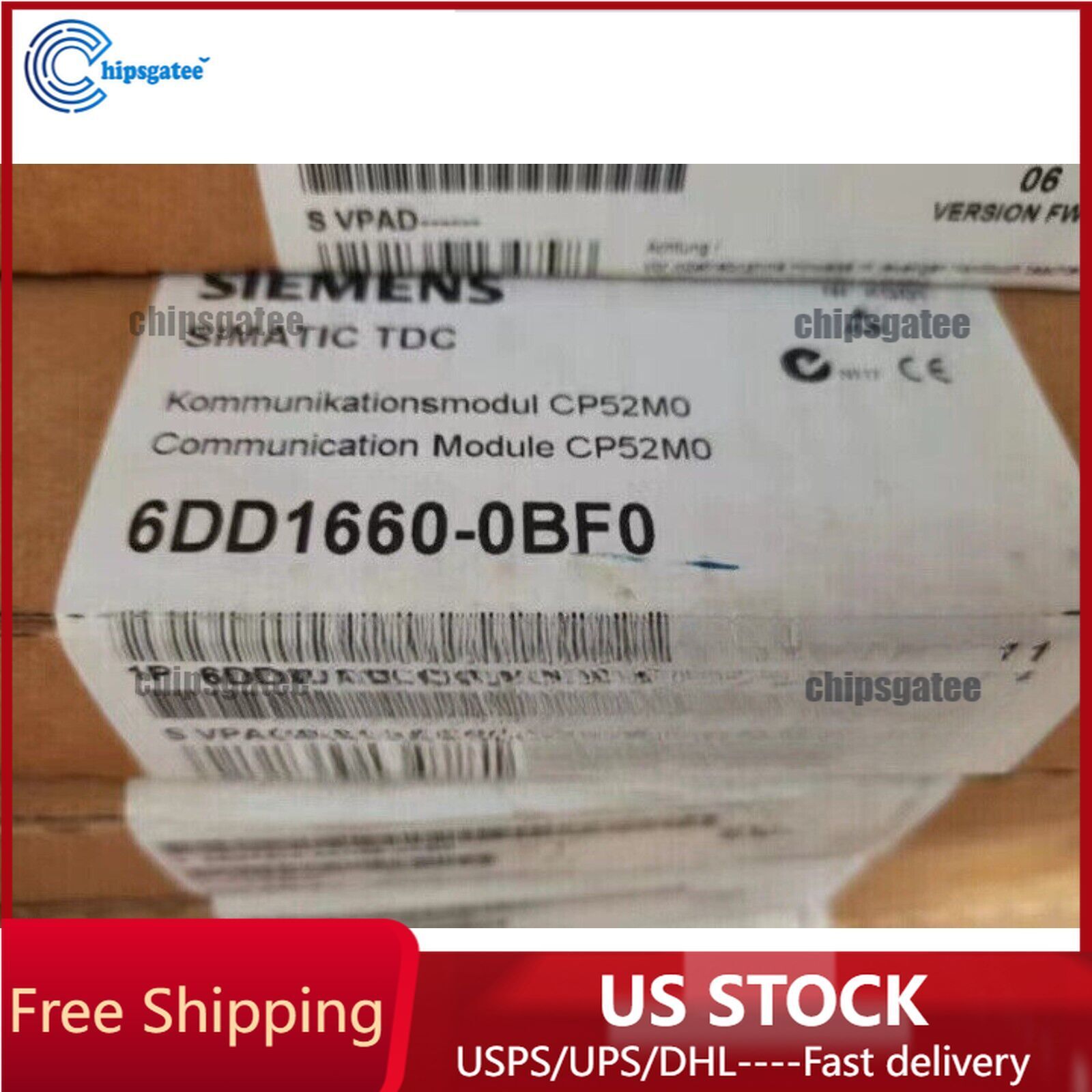 New Siemens 6DD1 660-0BF0 6DD1660-0BF0 SIMATIC TDC Communication module CP 52M0