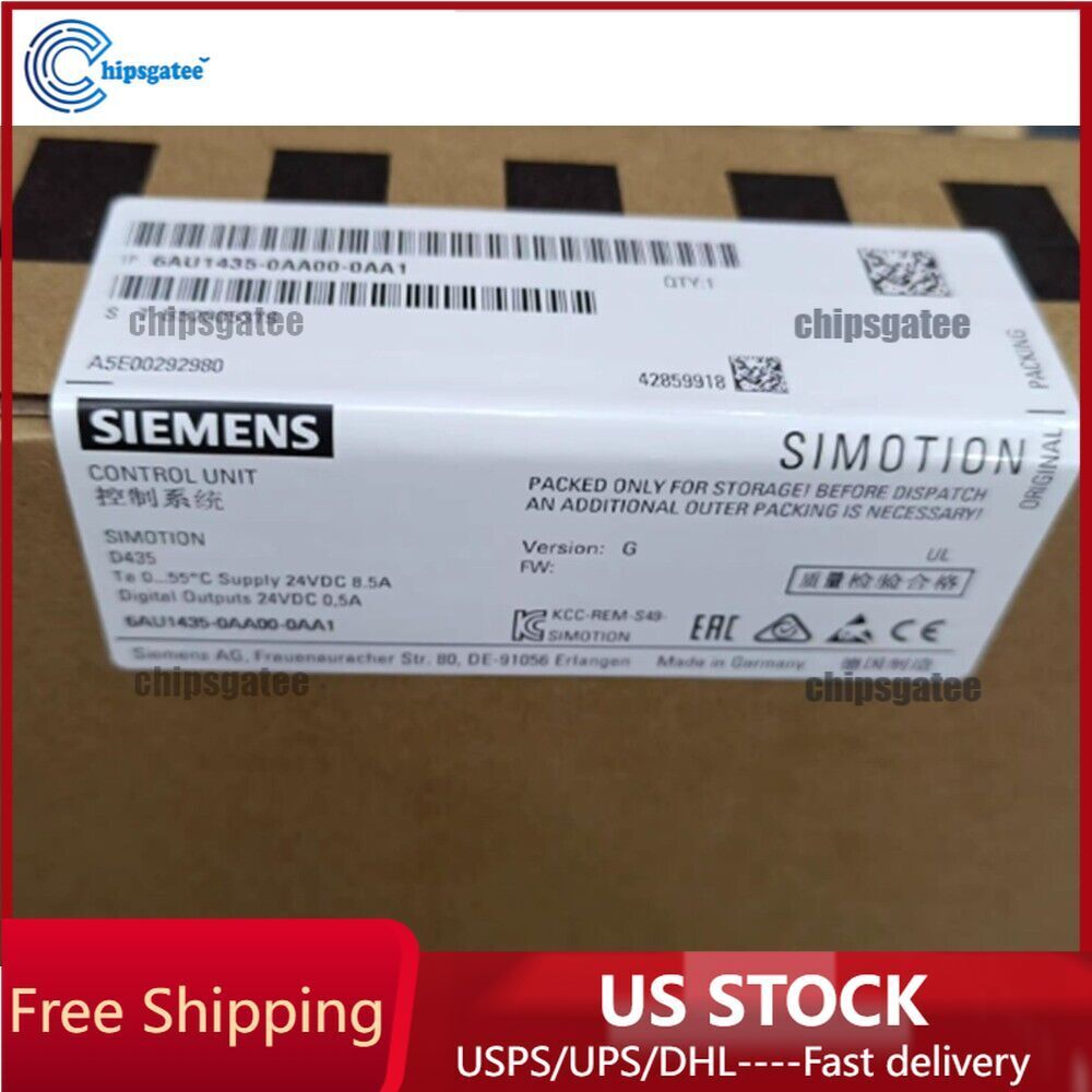 New Siemens 6AU14 35-0AA00-0AA1 6AU1435-0AA00-0AA1 SIMOTION DRIVE-BASED CONTROL