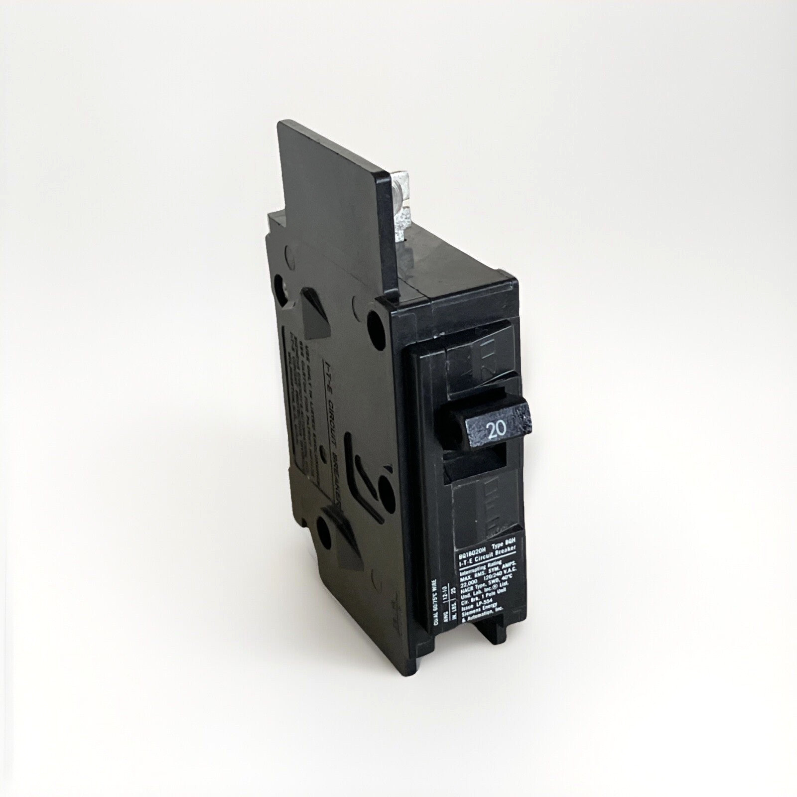 ITE SIEMENS BQ1B020H 20A 1P 240VAC 22KA TYPE BQH BOLT ON Free Shipping!