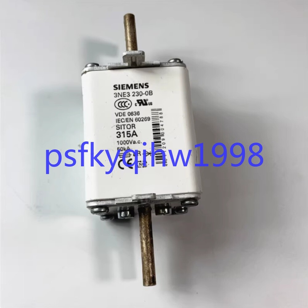 1PCS 3NE3 230-0B SIEMENS Fuse 315A and 1000VAC