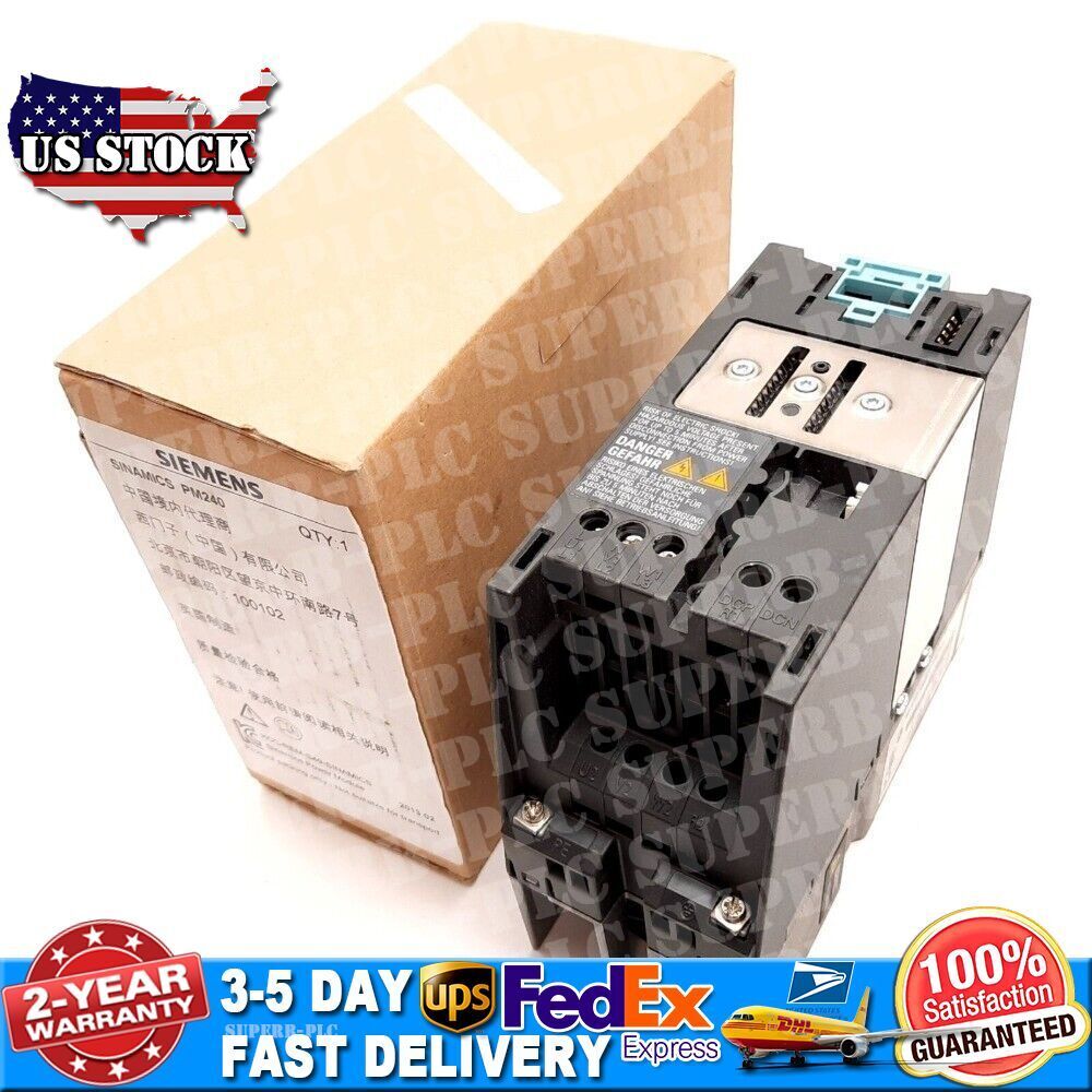New Siemens 6SL3224-0BE13-7UA0 6SL3 224-0BE13-7UA0 G120 PM 240 Power Module