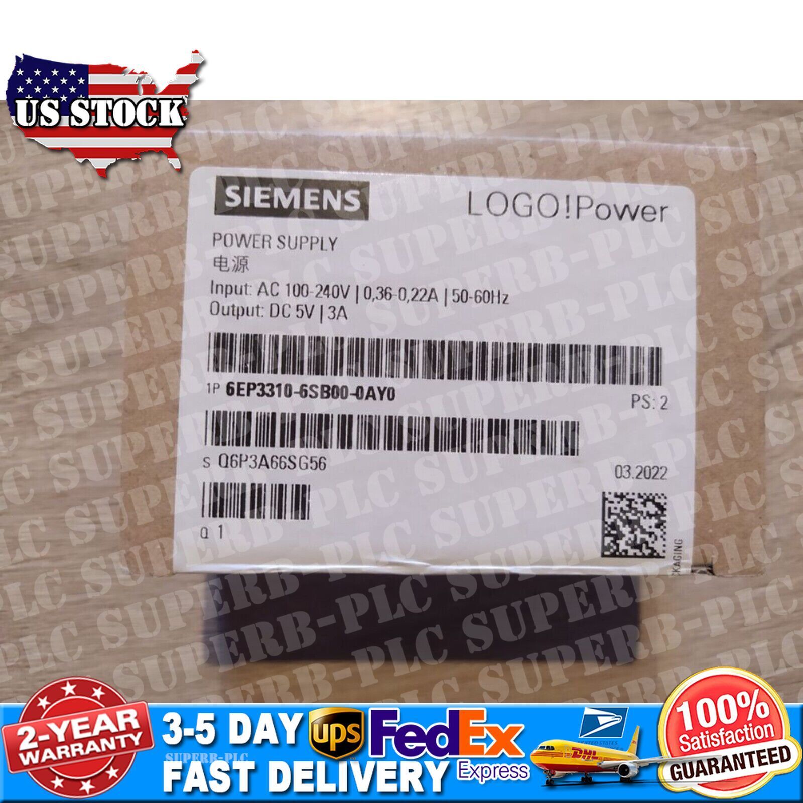 1PC New Siemens 6EP3310-6SB00-0AY0 Power Supply In Box Expedited Shipping