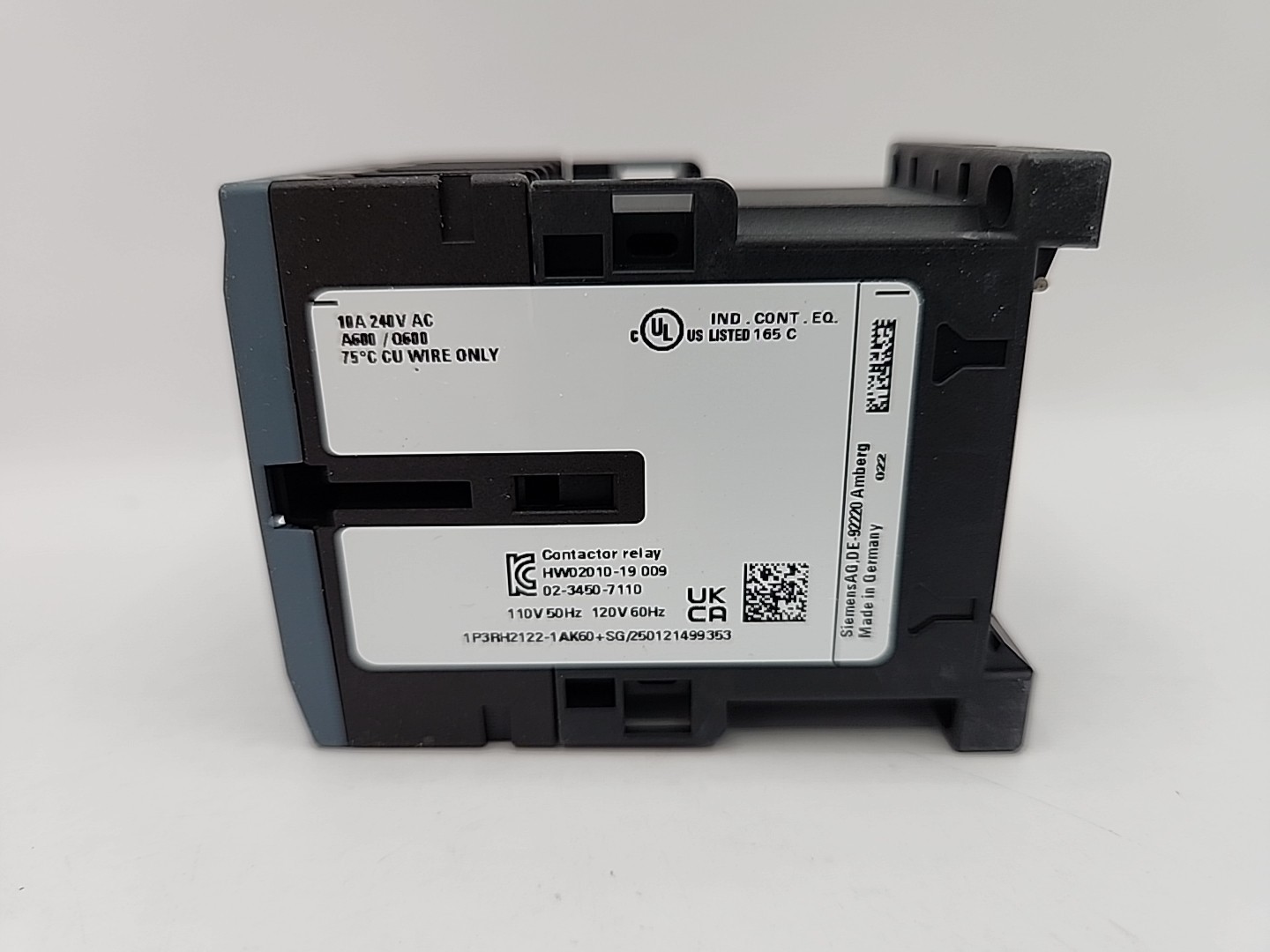 NEW Siemens Contractor Relay 3RH2122-1AK60