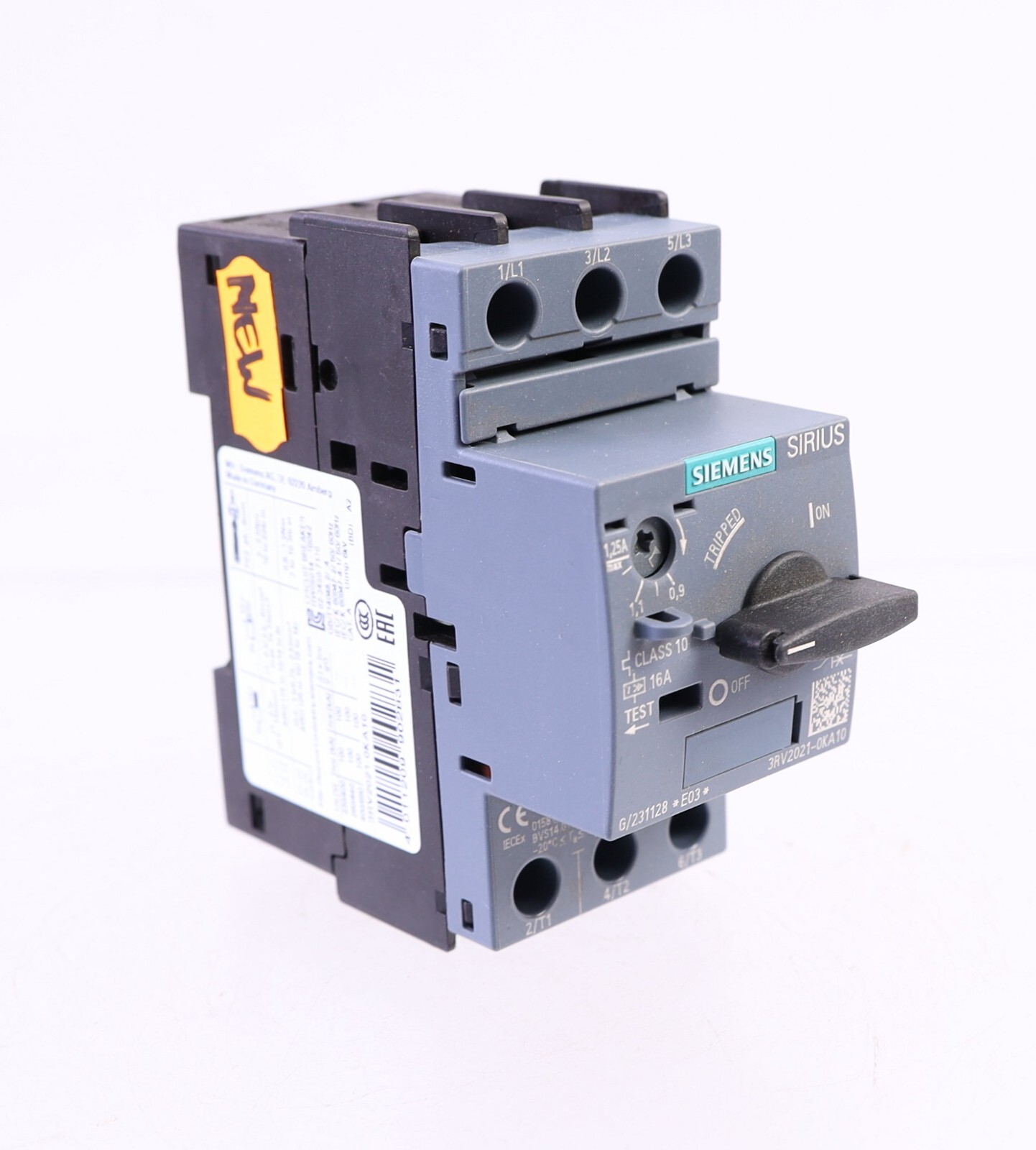 SIEMENS 021-0KA10 3RV2021-0KA10 ! NEW !