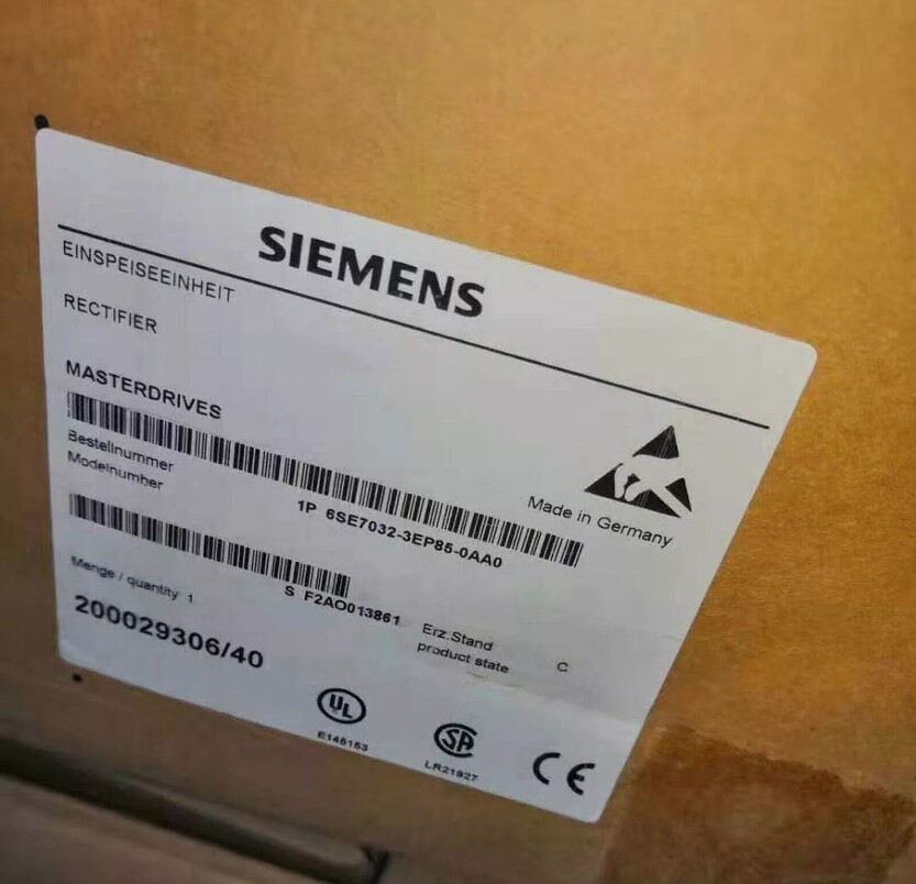 New Factory Sealed SIEMENS AC Servo Driver 6SE7032-3EP85-0AA0 Free Shipping