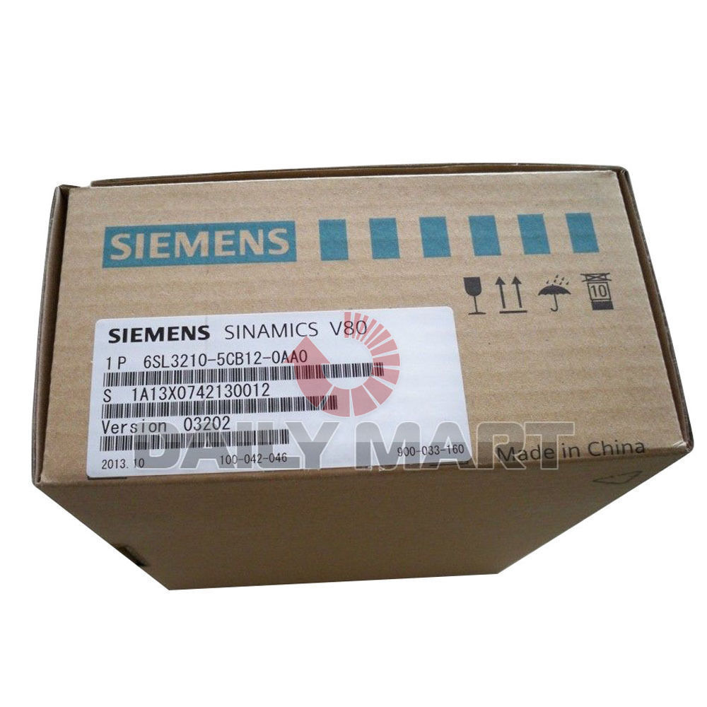 SIEMENS 6SL3210-5CB12-0AA0 6SL32105CB120AA0 SERVO DRIVER V80 400W 2.0A NEW