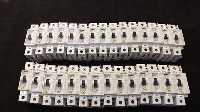 Lot of 29 SIEMENS 5SX21 CIRCUIT Breakers T21980