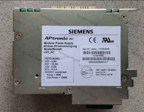 Used A5E02625806-K7  CV5_AC IP Cpower supply 