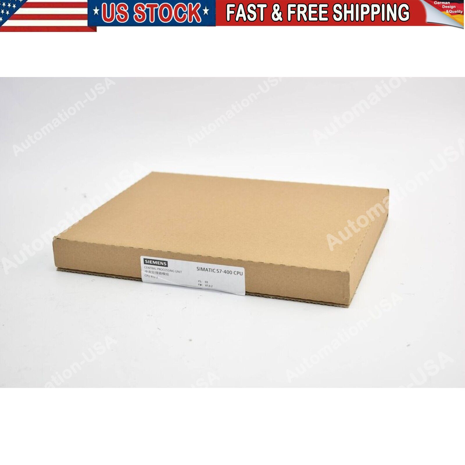 New Siemens 6ES7 412-2XK07-0AB0 6ES7412-2XK07-0AB0 SIMATIC S7-400 CPU 412-2