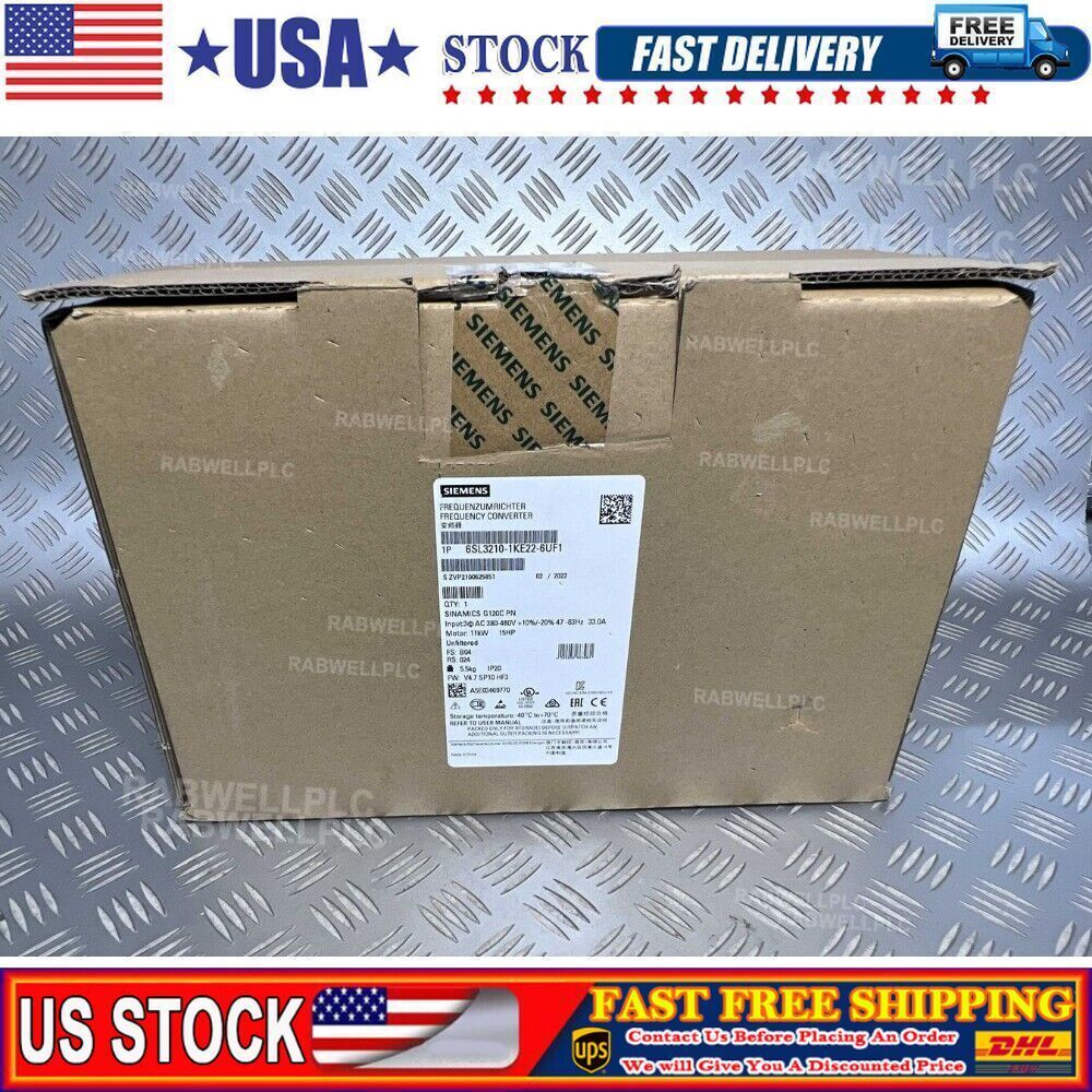 1PC Siemens 6SL3210-1KE22-6UF1 SINAMICS G120C 11KW Converter 6SL3 210-1KE22-6UF1