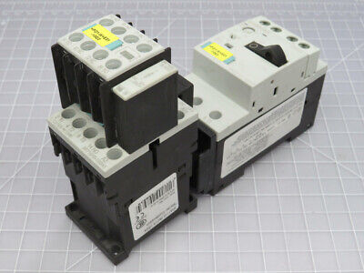 Siemens 3RV1011-1GA10 3RT1015-18841 Circuit Breakers Modules T168877