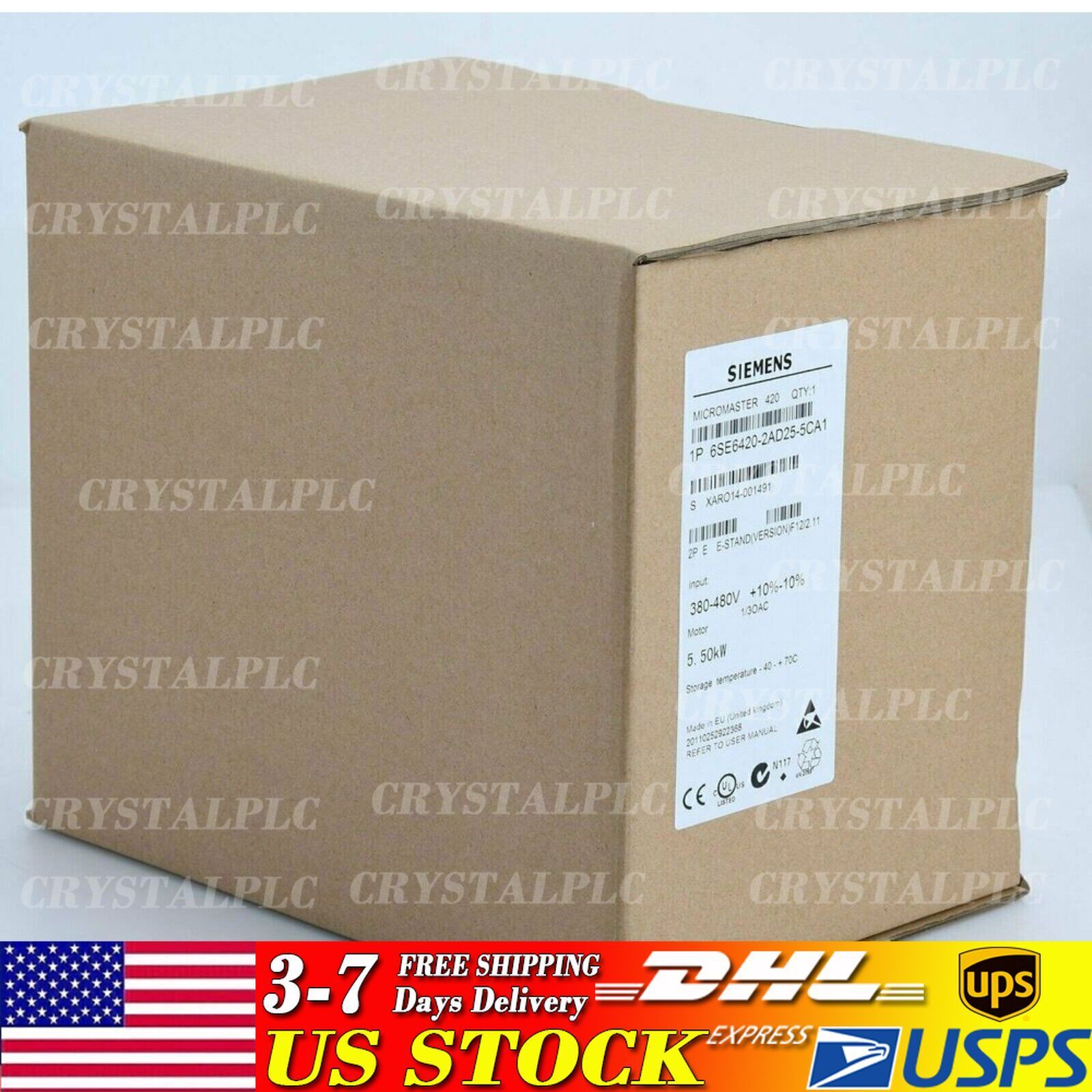 New Siemens 6SE6 420-2AD25-5CA1 MICROMASTER 420 with Filter 6SE6420-2AD25-5CA1