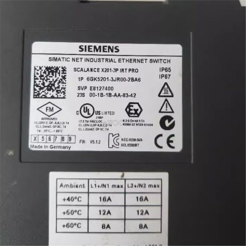 1Pc Used Siemens 6GK5201-3JR00-2BA6 su