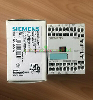 1PCS NEW Siemens 3RH1122-2JC40 3RH1 122-2JC40 IN BOX