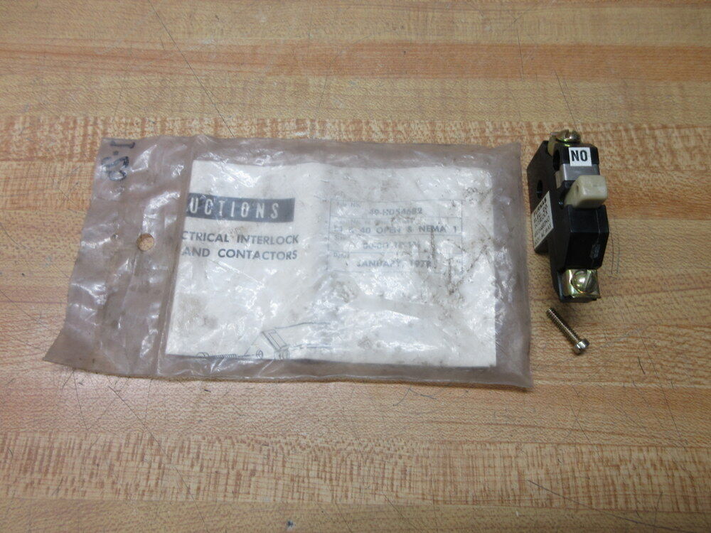 Furnas 49D54682NO Siemens Auxiliary Contact 49-HD54682