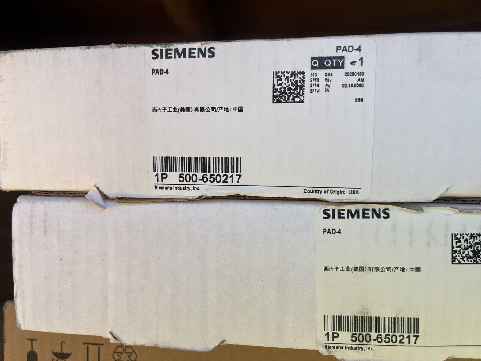 Siemens PAD-4-MB 500-650217 Fire Alarm Power supply Main Board (NEW IN BOX)