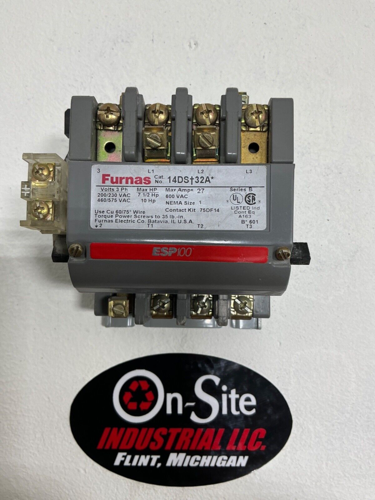 SIEMENS FURNAS CONTACTOR STARTER ESP100 14DS-32A SERIES B