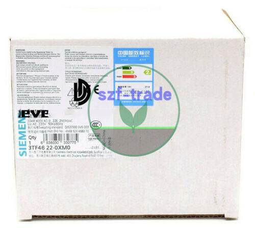 1PCS NEW Siemens contacts 3TF46 3TF4622-0XM0 AC220V