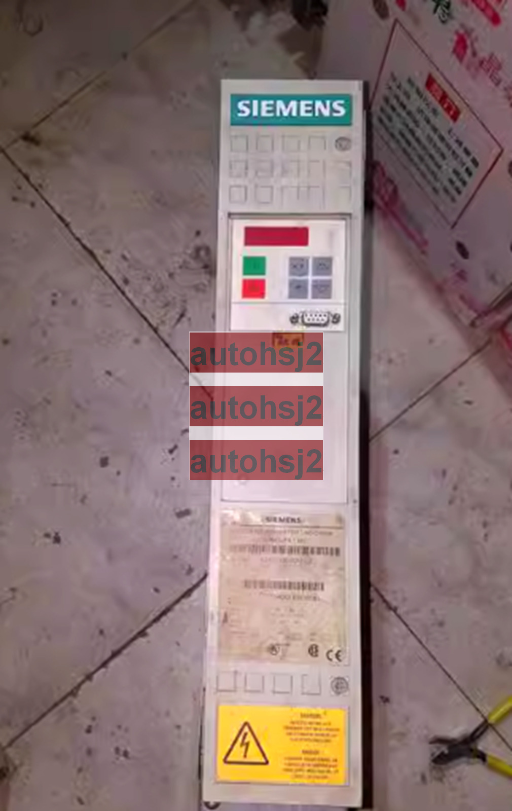 Used & Tested SIEMENS 6SE7016-1EA51-Z Inverter