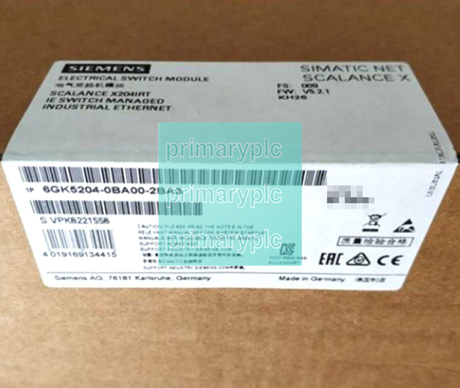 NEW SIEMENS 6GK5204-0BA00-2BA3 Electrical Switch Module