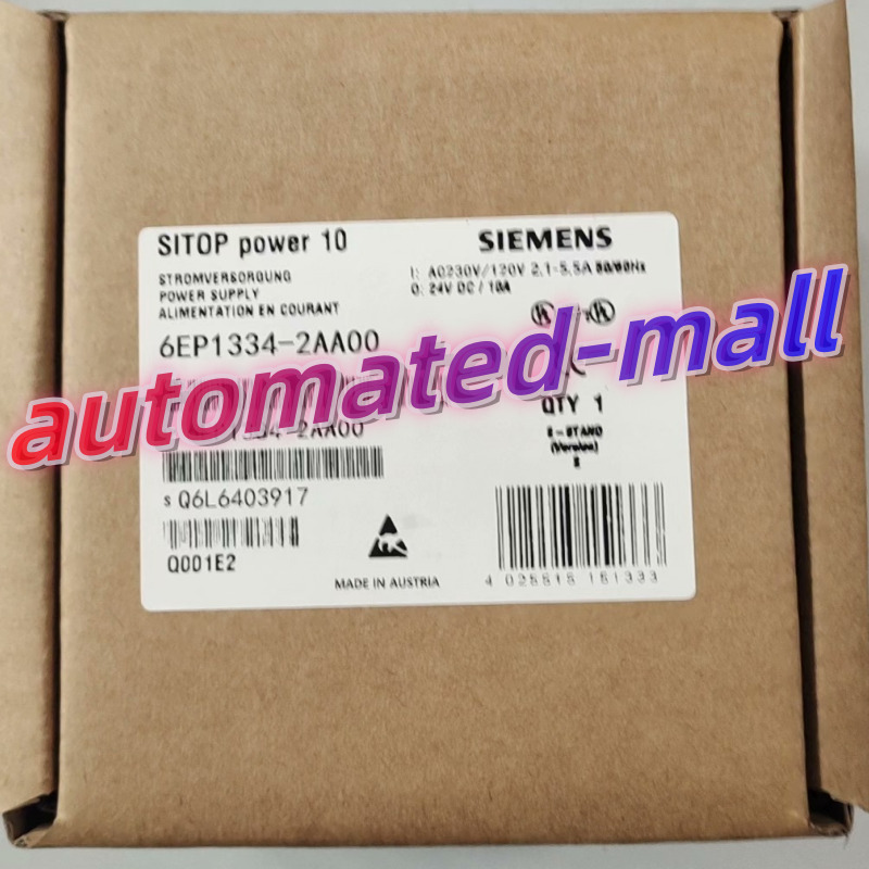 1 PC NEW SIEMENS PLC 6EP1 334-2AA00 6EP1334-2AA00 Expedited Shipping