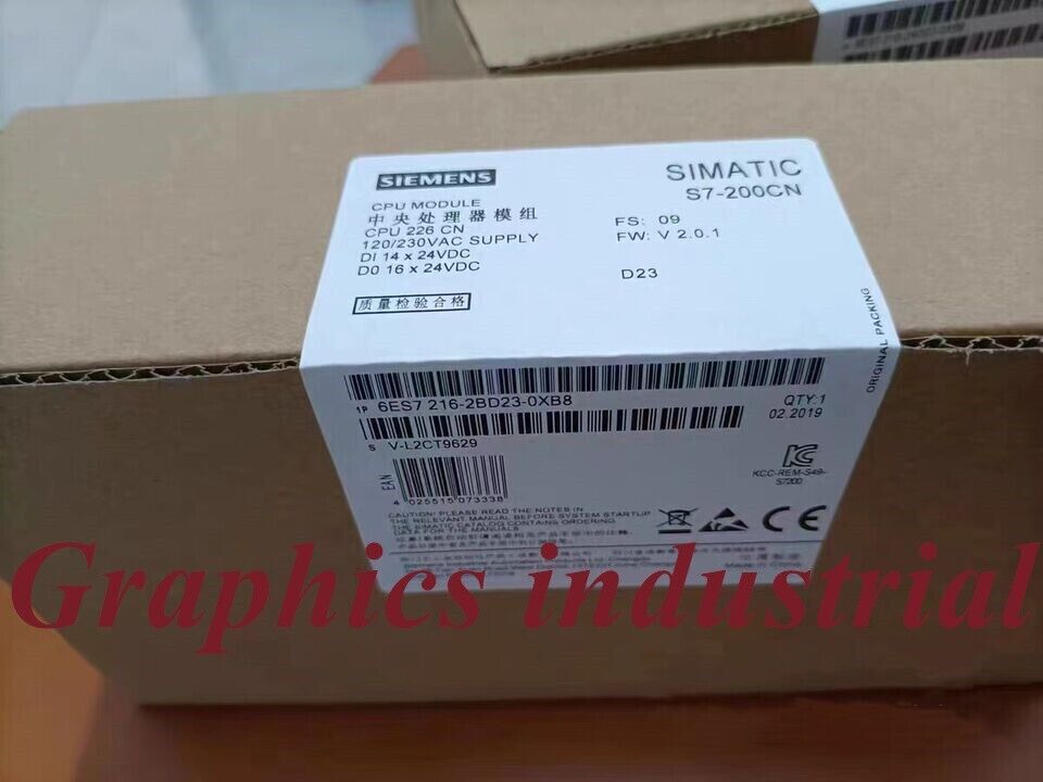 New Siemens 6ES7 216-2BD23-0XB8 P 6ES7216-2BD23-0XB8 LC CPU  Fast delivery