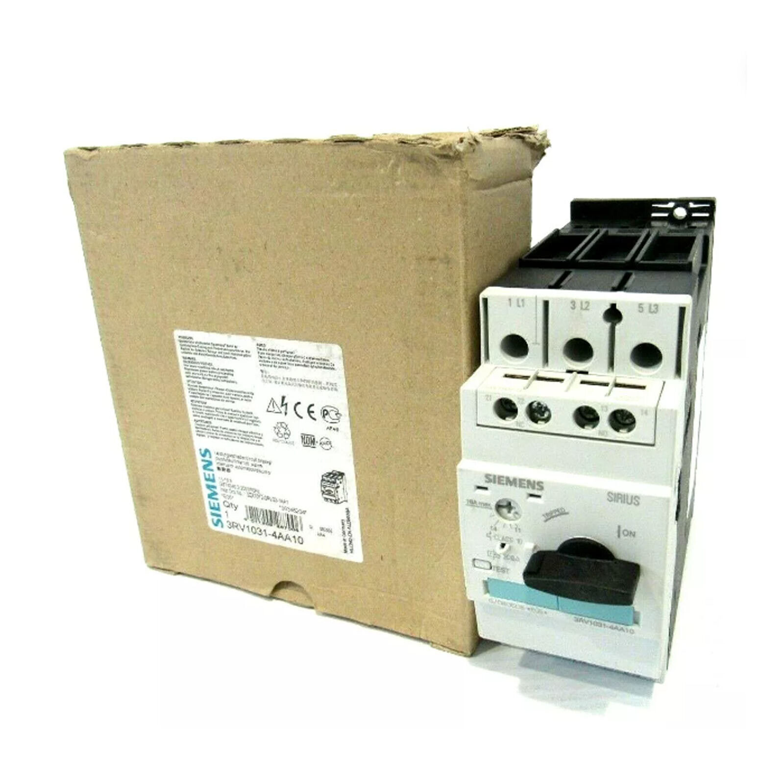 1PCS Brand New Siemens Circuit Breaker 3RV1031-4AA10 11-16A 3RV1 031-4AA10