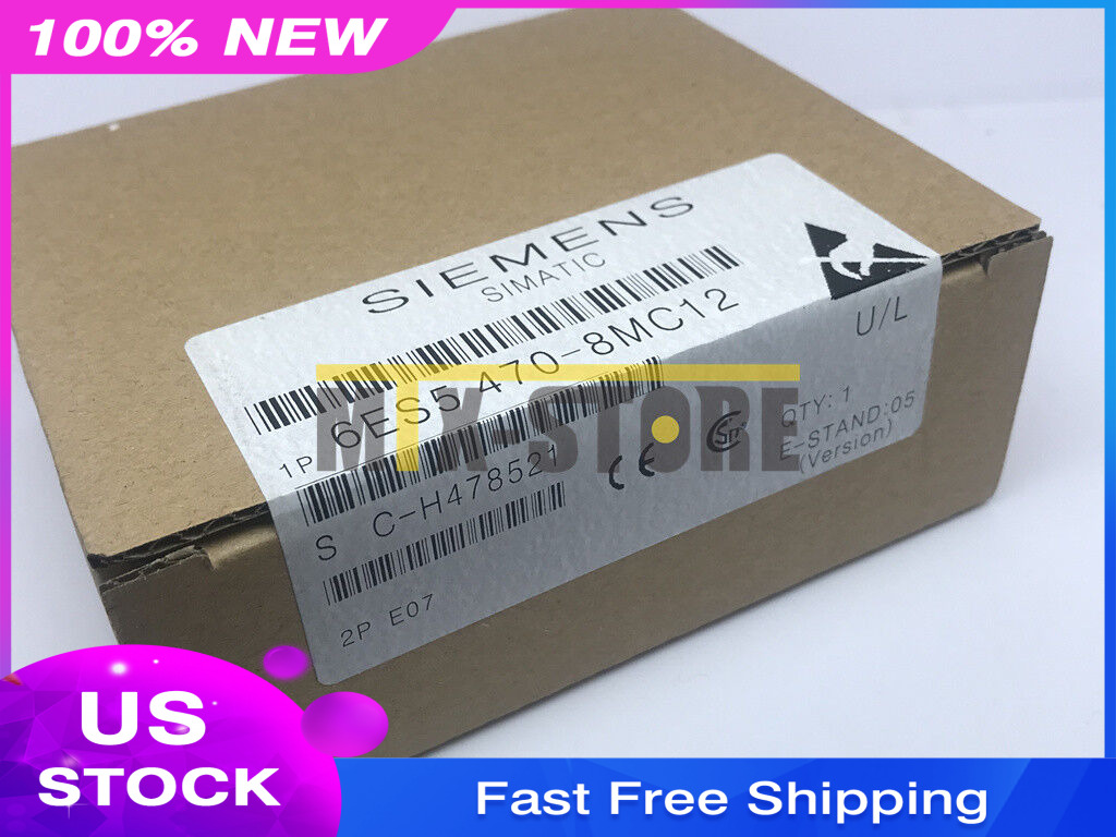 1PCS Unopened New In Box Siemens 6ES5 470-8MC12 6ES5470-8MC12