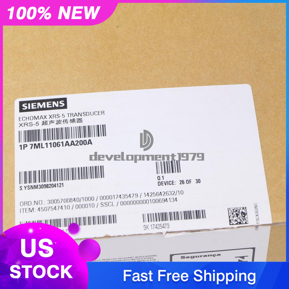 New Siemens 7ML11061AA200A Sensor XRS-5 Ultrasonic Level Sensor #NN