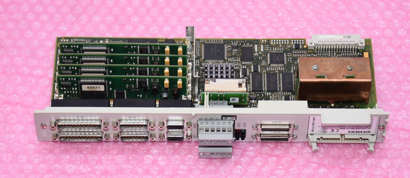Siemens Simodrive / 6SN1118-0DM33-0AA0 / 611 Control Slot 2-Axis / Version: B