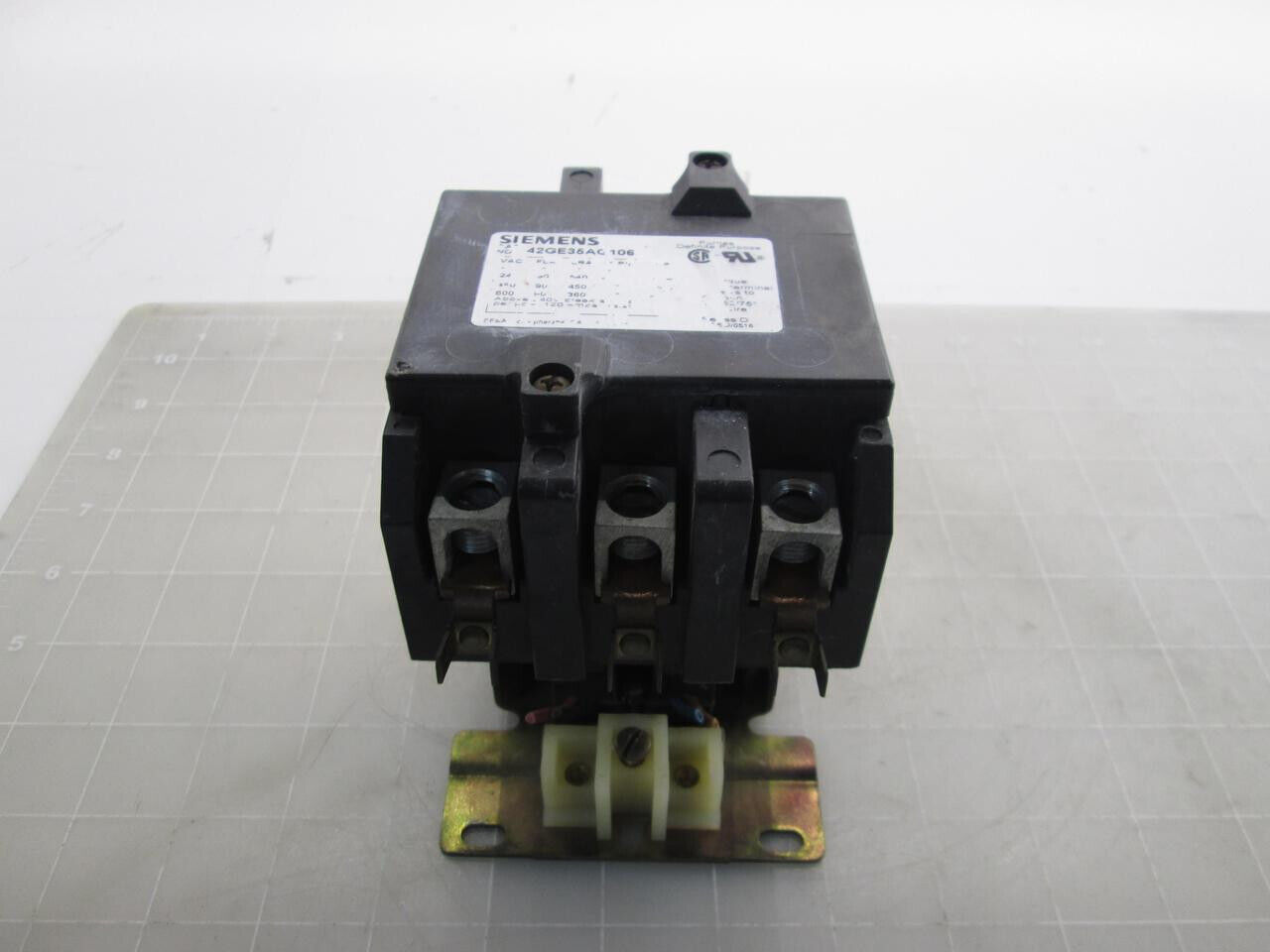 SIEMENS 42GE35AG106 CONTACTOR T53097