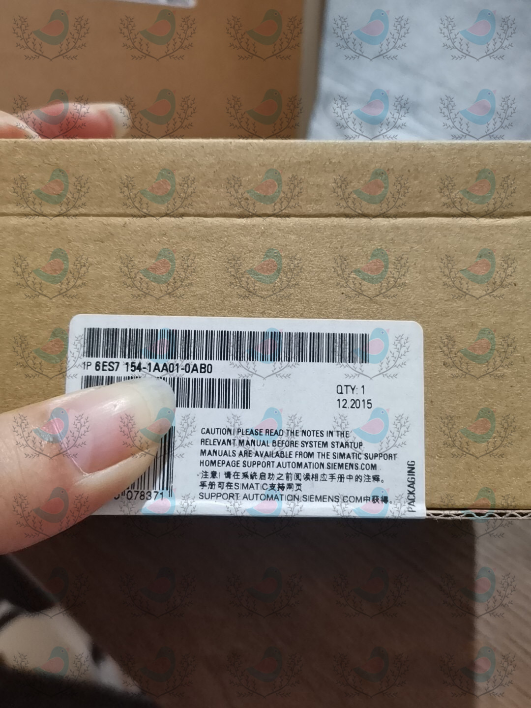6ES7154-1AA01-0AB0 Siemens interface module brand new Shipping DHL or FedEX