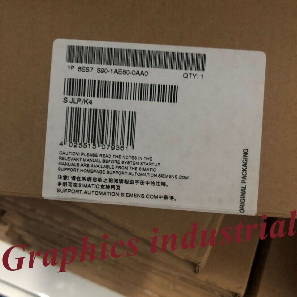 NEW SIEMENS 6ES7590-1AE80-0AA0 482.6mm SPOT STOCK 6ES7 590-1AE80-0AA0