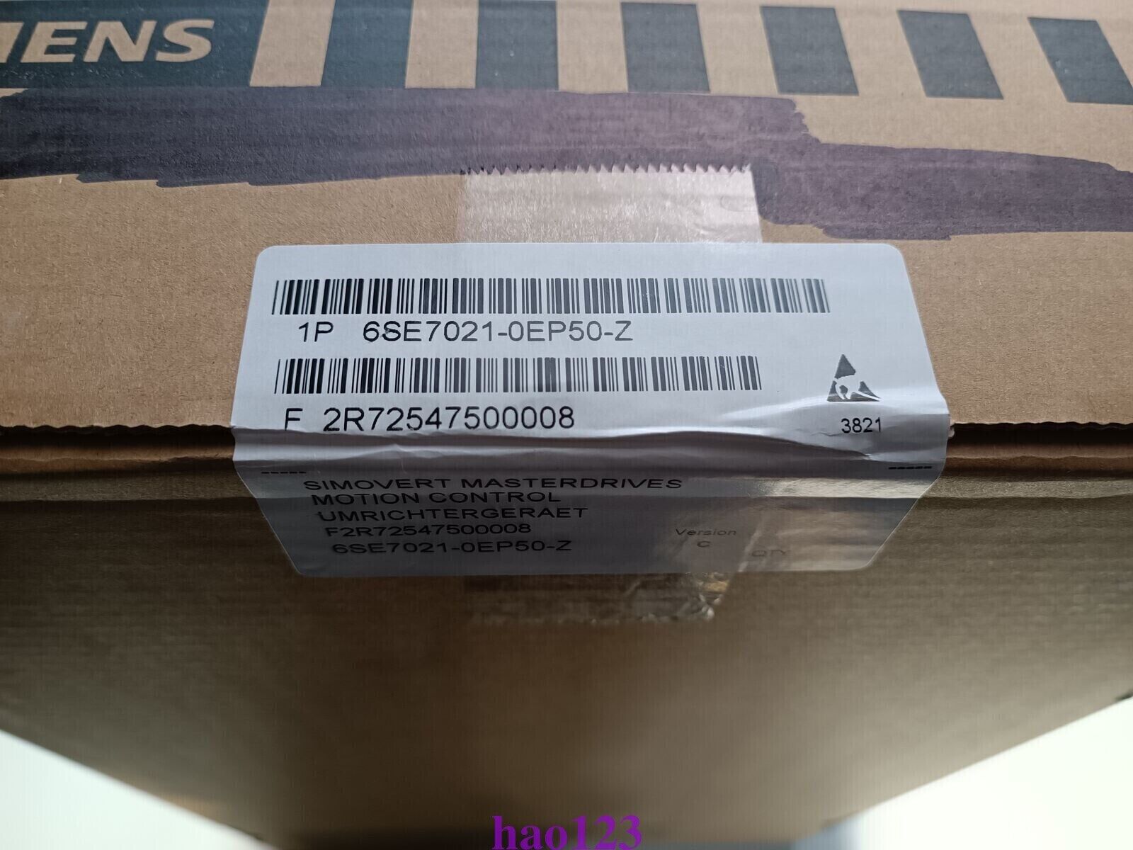 6SE7021-0EP50 New Sealed Siemens SIMOVERT Main Drive Motion Contro 6SE7021-0EP50
