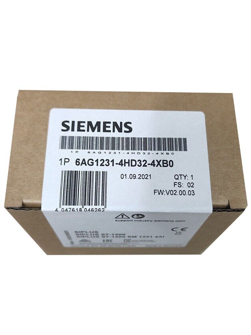6AG1231-4HD32-4XB0 New Sealed Siemens SIPLUS S7-1200 6AG1231-4HD32-4XB0