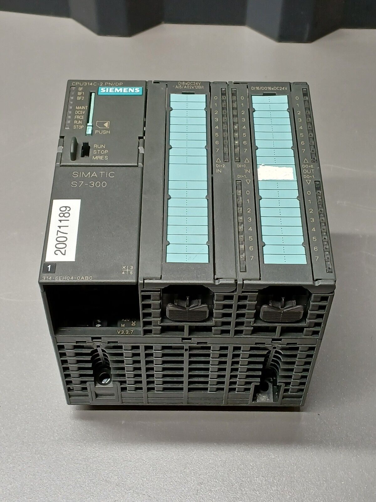 Siemens SIMATIC S7-300 CPU 314C-2 PN/DP 6ES7 314-6EH04-0AB0 PLC Controller