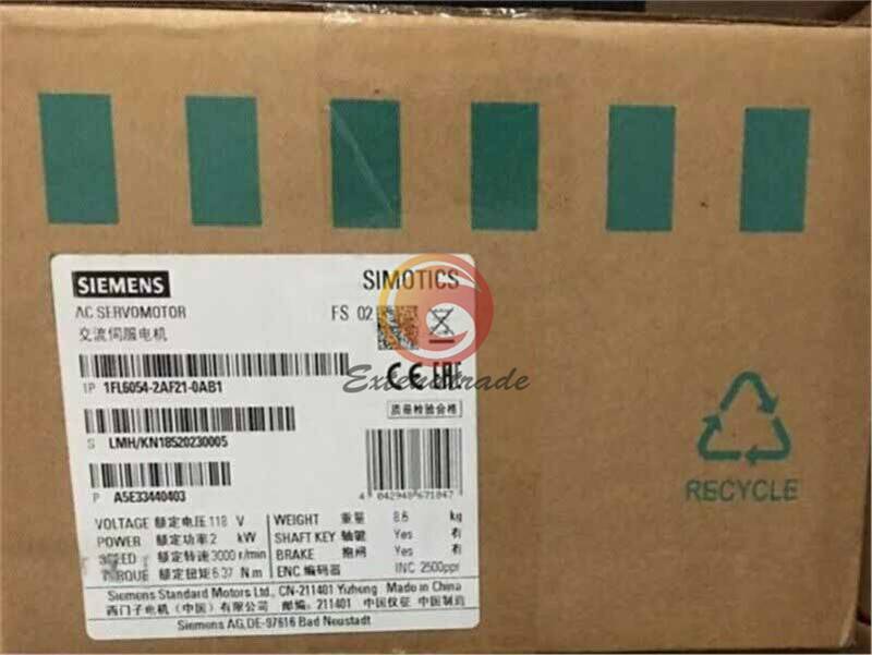 1PCS NEW SIEMENS Servo Motor 1FL6054-2AF21-0AB1