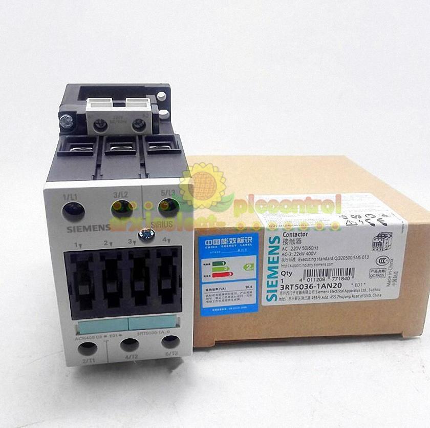 ONE Siemens Contactor 3RT5036-1AN20 3RT50361AN20 AC220V New