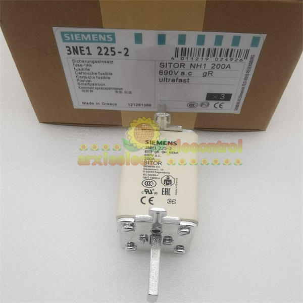 3PCS NEW SIEMENS Low voltage fuse 3NE1225-2 3NE1 225-2 200A 690V