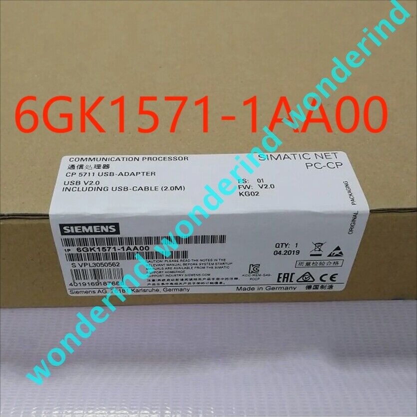 1PC SIEMENS 6GK1571-1AA00 CP5711 Communication Card 6GK1 571-1AA00 New In Box