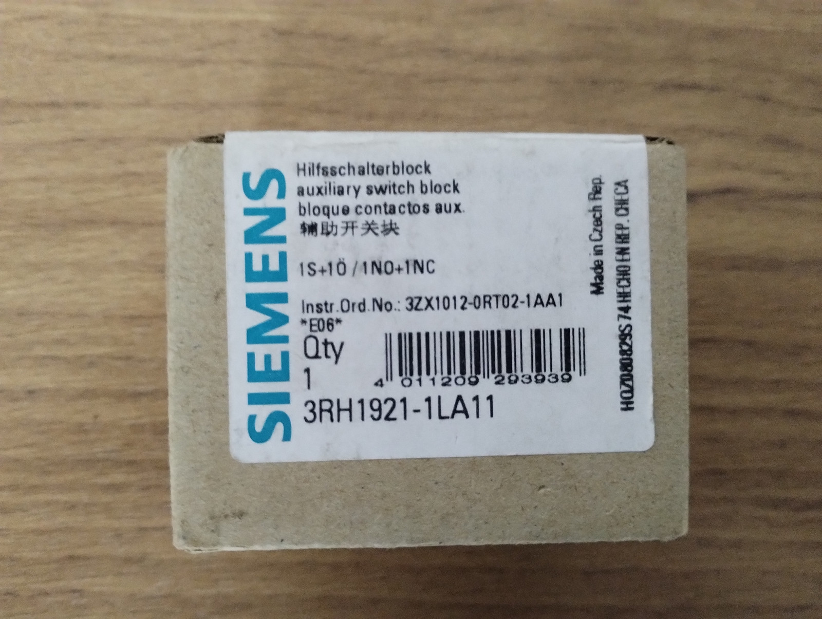 Siemens 3RH1921-1LA11 | M30