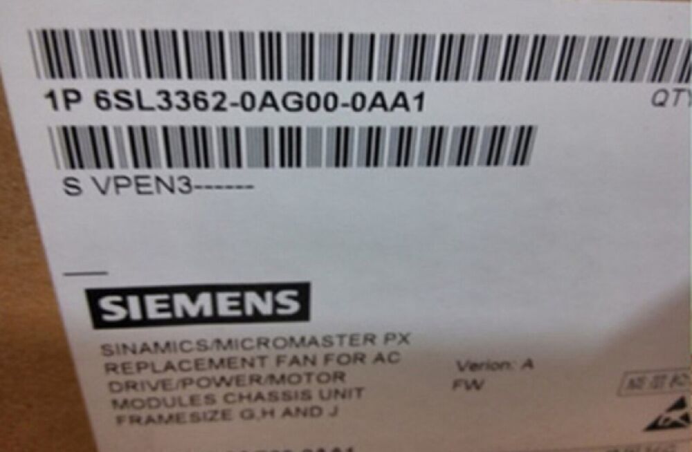 NEW Siemens inverter fan 6SL3362-0AG00-0AA1 G4E280-BC23-05