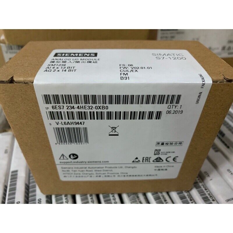 NEW SIEMENS 6ES7 234-4HE32-0XB0 ANALOG I/O 6ES72344HE320XB0