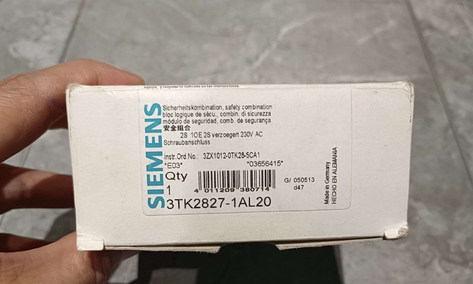 1PC NEW 3TK2827-1AL20 Siemens 3TK28271AL20 Safety Relay #