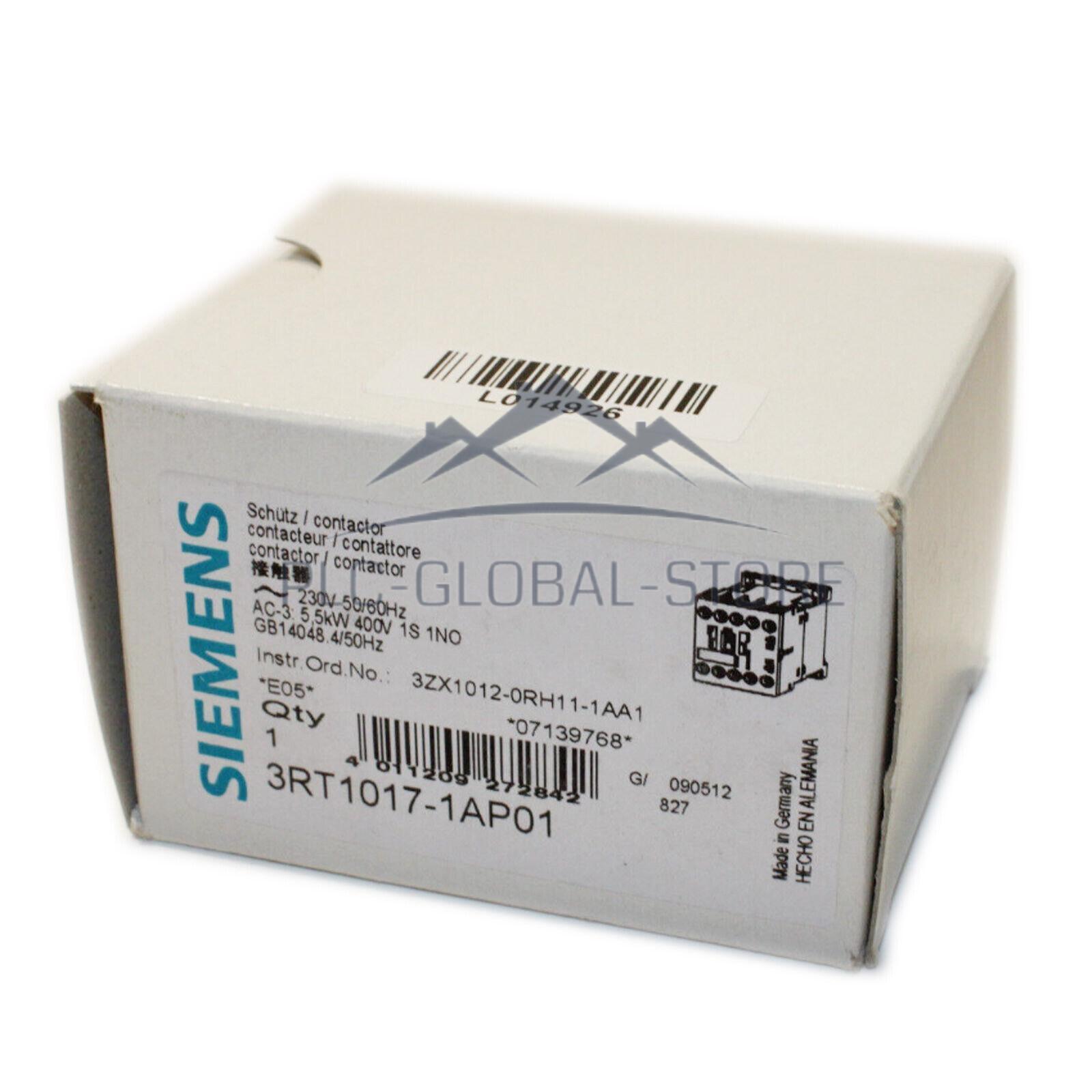 NEW   One SIEMENS 3RT1017-1AP01 Contact